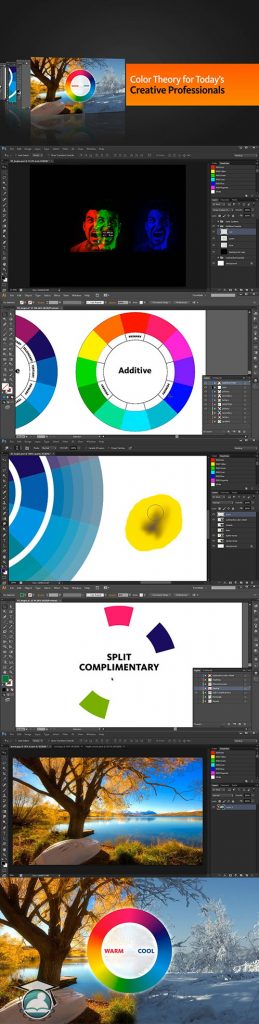 تئوری رنگ ها در Illustrator و Photoshop